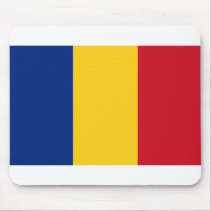 Romania Flag Mouse Pad