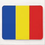 Romania Flag Mousepad<br><div class="desc">This mousepad design simply comprises the  Romanian flag. A great way to recall Romania while at the computer.</div>