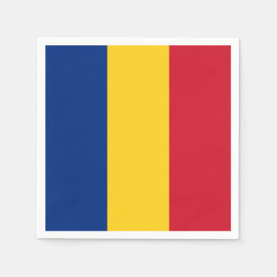 Romania Flag Napkin