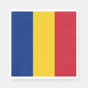 Romania Flag Napkin
