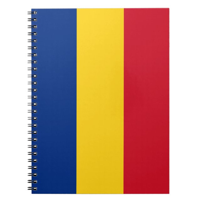 Romania Flag Notebook (Front)