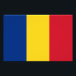 Romania Flag Photo Print<br><div class="desc">Patriotic flag of Romania.</div>