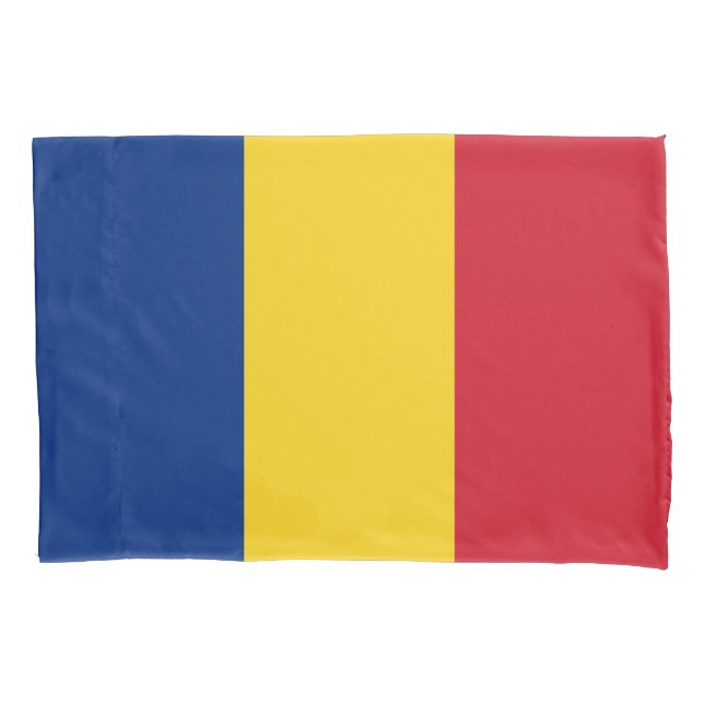 Romania Flag Pillowcase (Front)