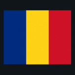 Romania Flag Poster<br><div class="desc">Romania Flag</div>