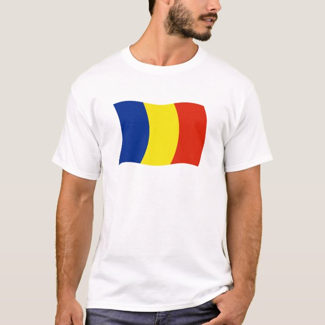 Romania Flag Shirt (Front)