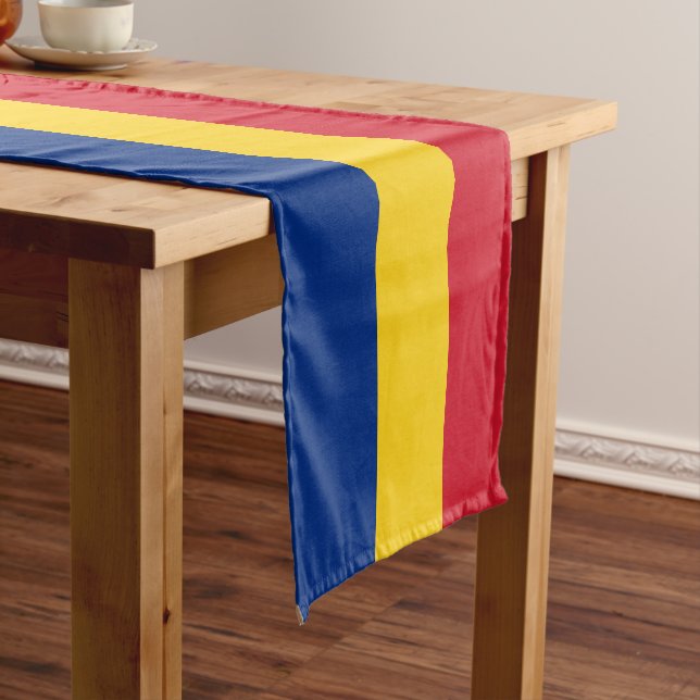 Romania flag short table runner (In Situ)