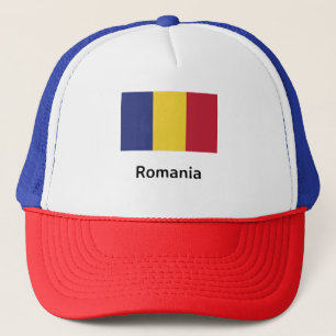 Romania Flag Trucker Hat