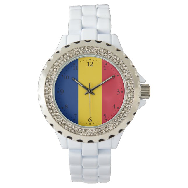 Romania Flag Watch (Front)