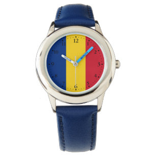 Romania Flag Watch