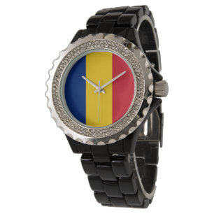 Romania flag watch