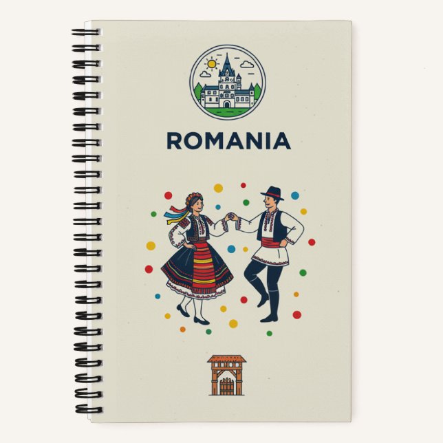 Romania Heritage & Folklore Photo Archive Journal (Front)