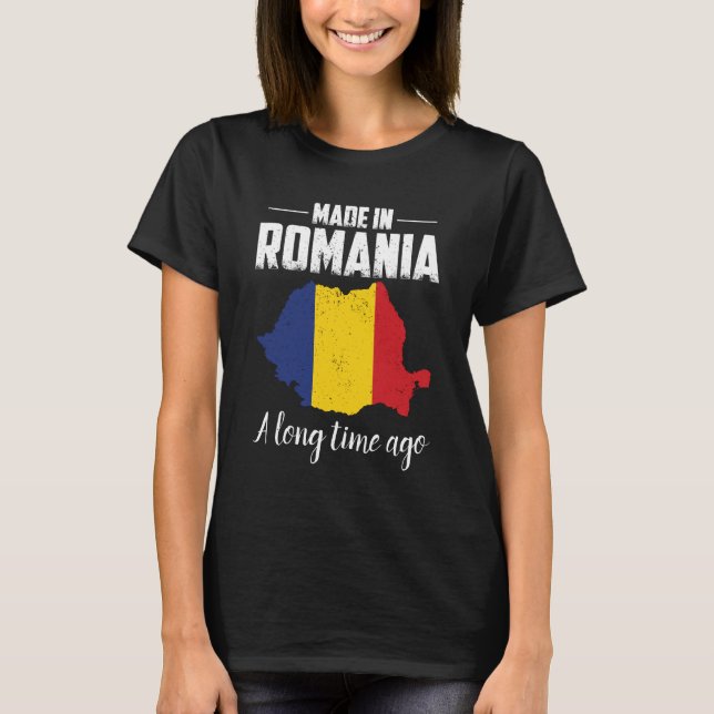 Romania Homeland | Romanian Romanian Country Gift T-Shirt (Front)