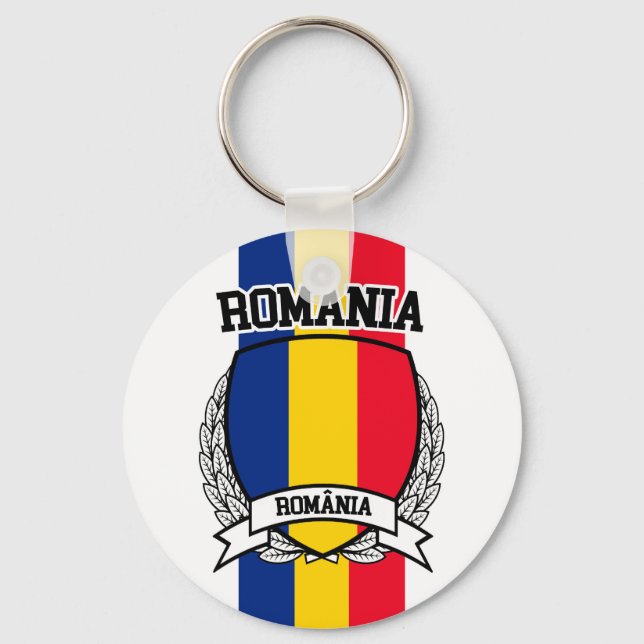 Romania Key Ring (Front)