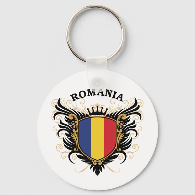 Romania Key Ring (Front)