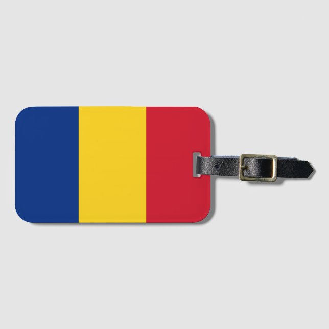 Romania Luggage Tag (Front Horizontal)