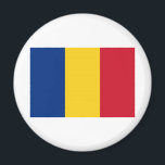 Romania Magnet<br><div class="desc">Show your national pride by sporting this great Romania Magnet from zazzle.com/WorldTees.</div>