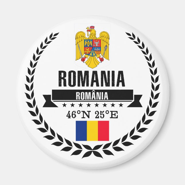Romania Magnet (Front)