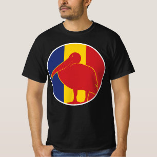 Romania Pelican Romanian National Animal Flag T-Shirt