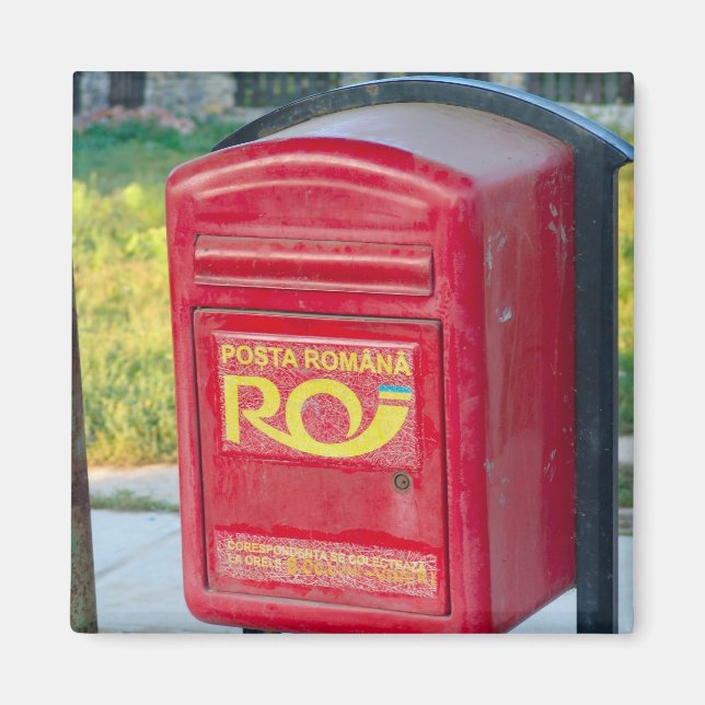 Romania, Post box Magnet (Front)