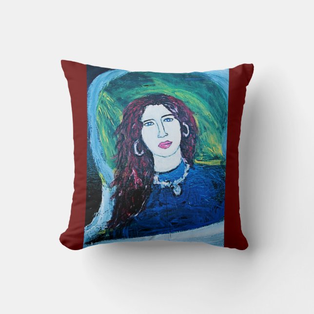 ROMANIA RED CUSHION (Front)