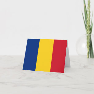 Romania (Romanian) Flag Card