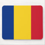 Romania (Romanian) Flag Mouse Pad<br><div class="desc">Customisable World Flag Products - Please feel free to add your own text.</div>