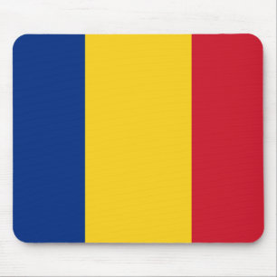 Romania (Romanian) Flag Mouse Pad