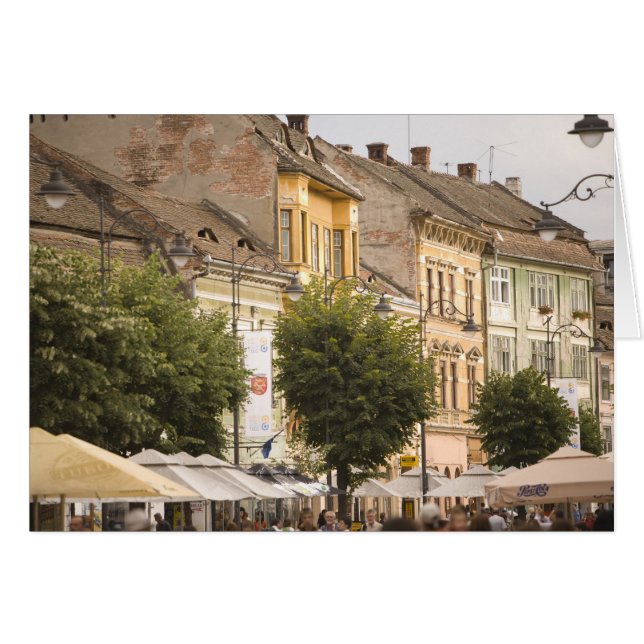 Romania, Sibiu. New Town. RF) (Front Horizontal)