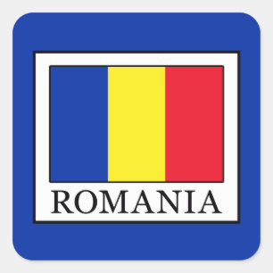 Romania Square Sticker