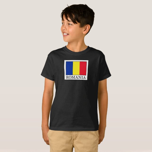 Romania T-Shirt (Front Full)