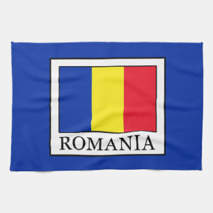 Romania Tea Towel