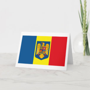 Romania w COA Greeting Card