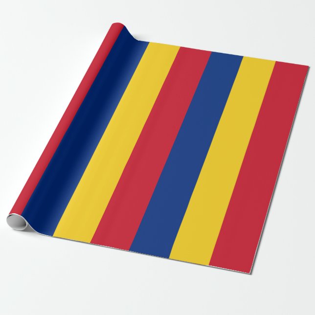 Romania Wrapping Paper (Unrolled)