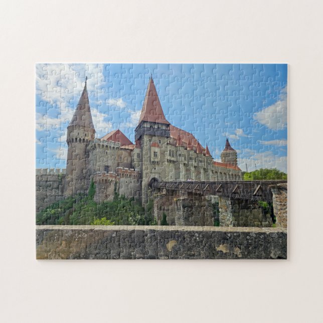 Romanian castle view puzzle (Horizontal)
