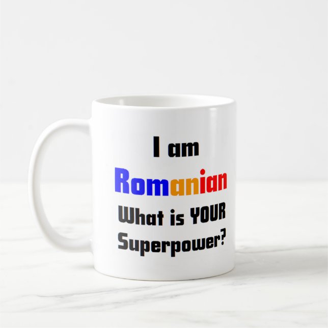 romanian coffee mug (Left)