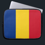 Romanian Flag Laptop Sleeve<br><div class="desc">Add a touch of Romanian pride to your tech accessories with our exclusive laptop sleeve featuring the flag of Romania! Crafted with meticulous attention to detail, this laptop sleeve is more than just a protective cover; it’s a celebration of Romania’s heritage and cultural pride. The vibrant design prominently displays the...</div>