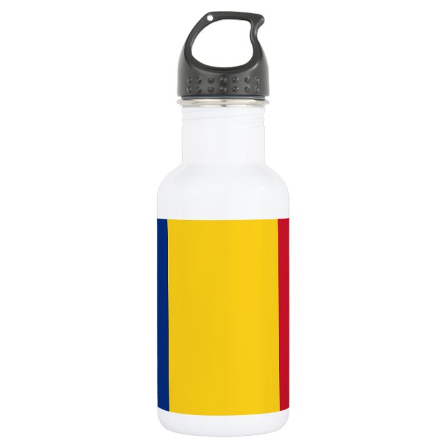 Romanian Flag Liberty Bottle (Front)