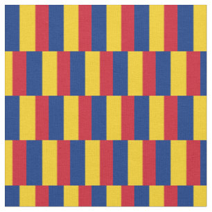 Romanian Flag & Romania Trendy Fabric /fashion