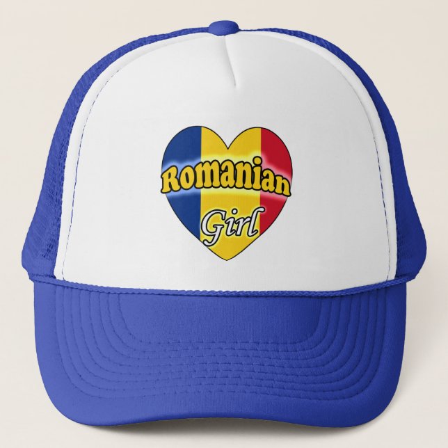 Romanian Girl Trucker Hat (Front)
