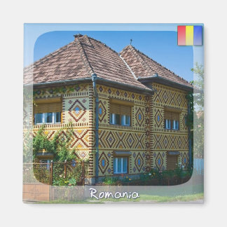 Romanian House Magnet