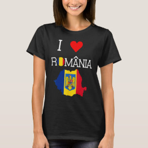 Romanian  I Love Romania T-Shirt