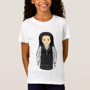 Romanian Matryoshka Girls' T-Shirt