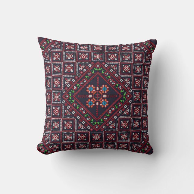 Romanian pattern cushion (Front)