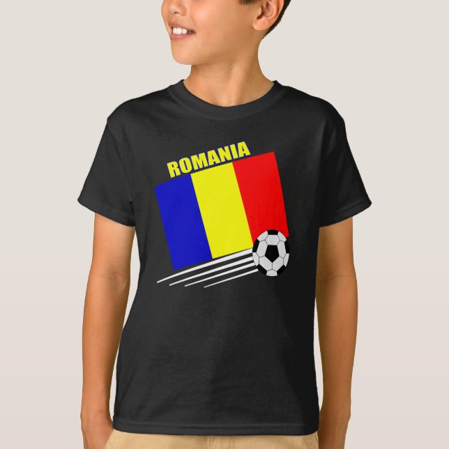 Romanian Soccer Team T-Shirt (Front)