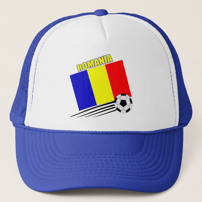 Romanian Soccer Team Trucker Hat (Front)