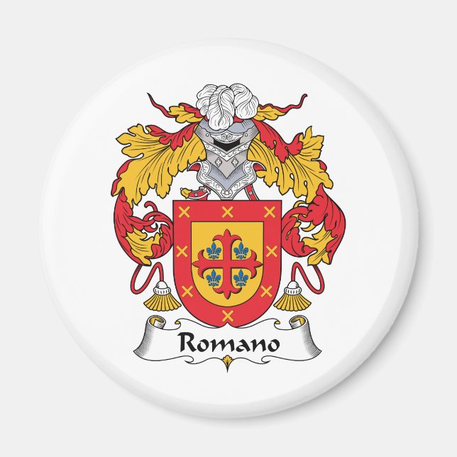 Romano Family Crest Magnet (Front)
