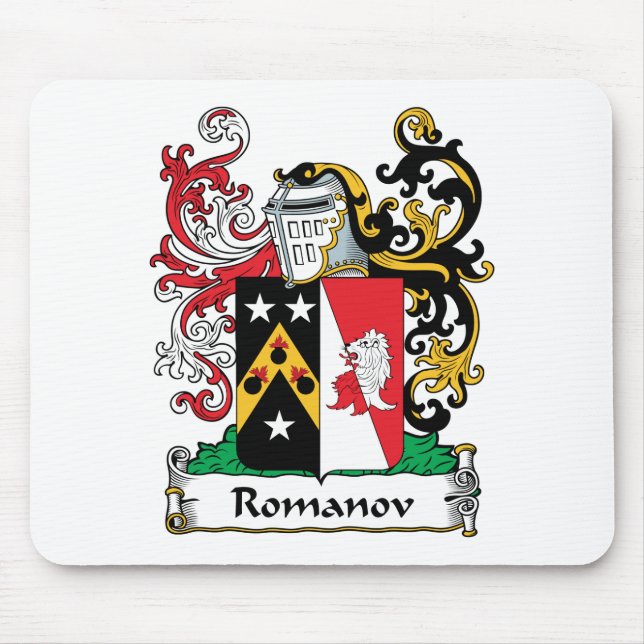 Romanov Family Crest Mouse Pad (Front)