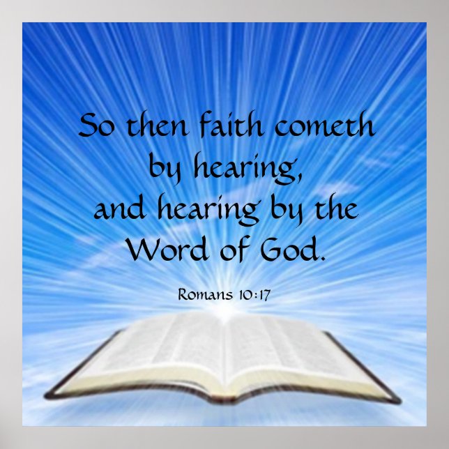 Romans 10:17  poster (Front)