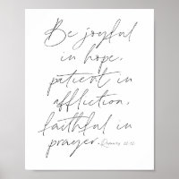 Romans 12:12 Script