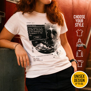 Romans 12:2 Do not conform Christian Retrowave T-Shirt